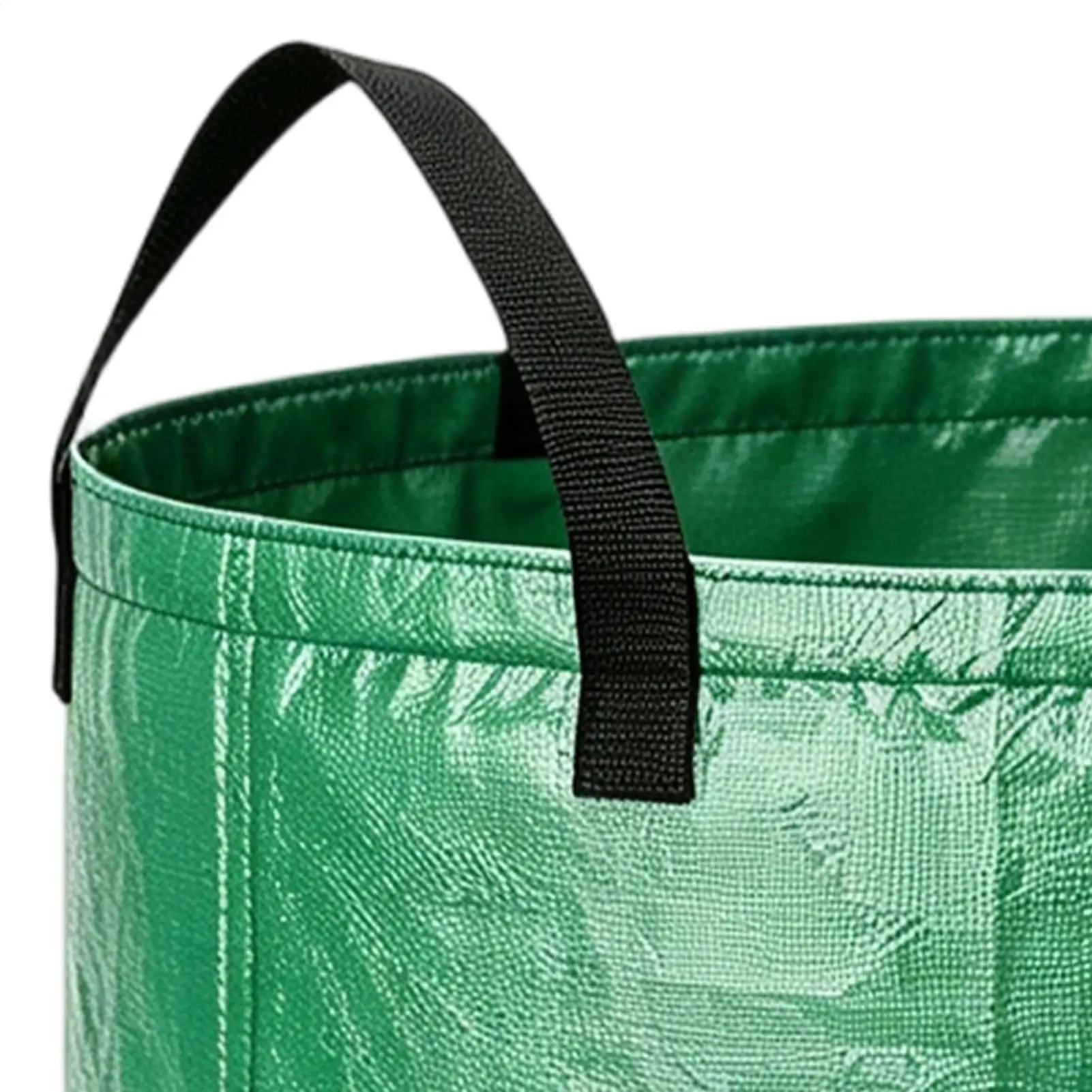 Garden Leaf Bag Foldable Heavy Duty Grass Clipping Containers Garden Waste Bag With Handle For Patio Balcony Terrace Outdoor