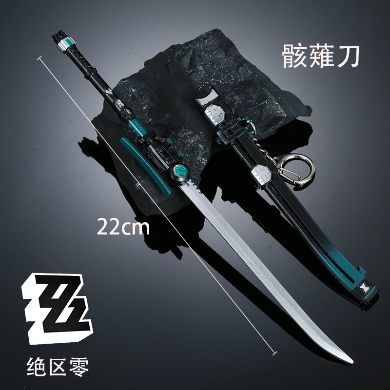 

Zenless Zone Zero Kugutsu Naginata Anime Cosplay Weapon Metal Model Ornament Surrounding Ornaments Prop Gift