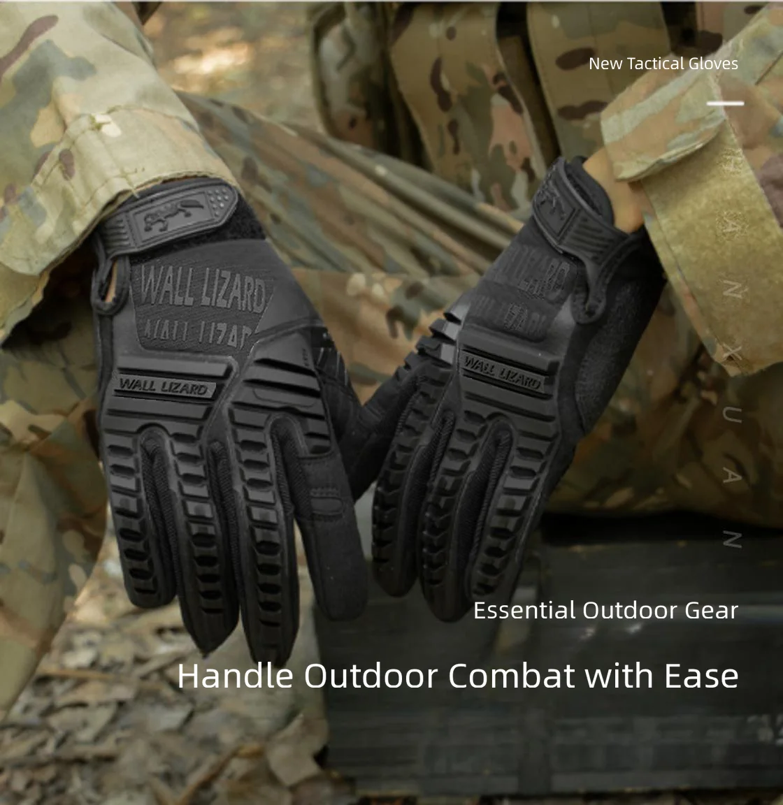 Touch Sceen Tactical Gloves Men's Paintball Shooting Airsoft Combat Bicycle Rubber Protective Anti-Skid Full Finger Gloves Women