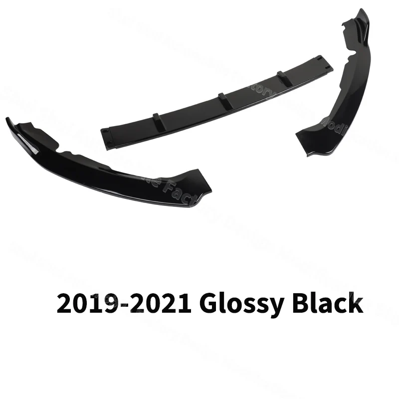 Voorbumper Lip Voor Ford Mondeo 2013-2021 3 Stuks Auto Lagere Spoiler Diffuser Guard Board Kin Rok Exterieur bodykits Tuning Onderdelen