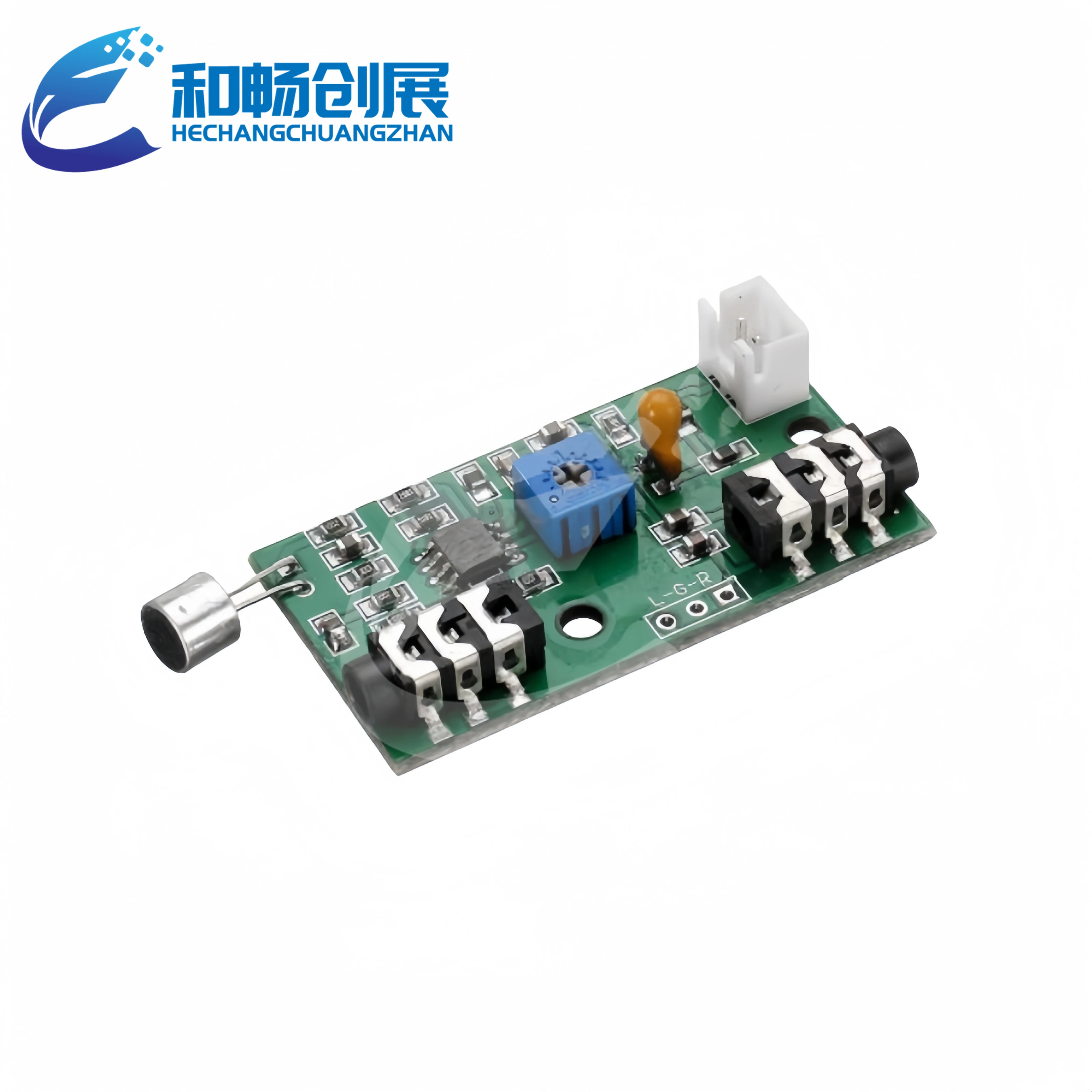 Microphone Pickup Microphone Amplifier Module Gain Adjustable Audio Amplifier Circuit AC Signal Amplifier Board