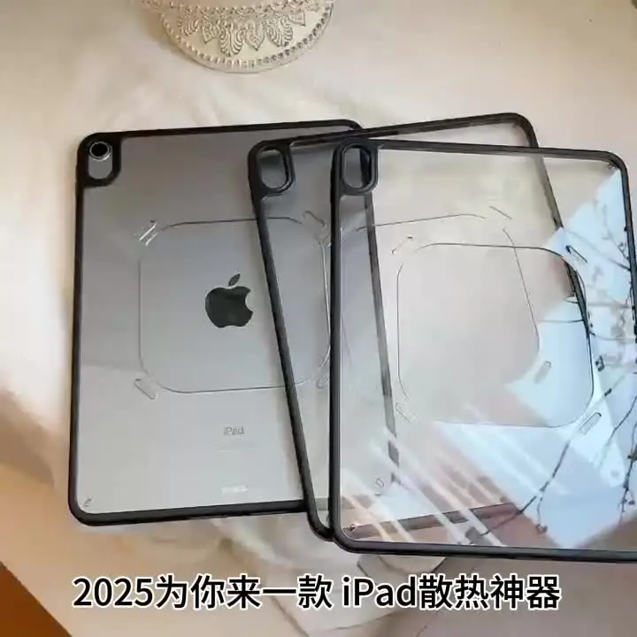 0.3mm Ultra Thin Case For New iPad M5 A16 11 10 Th Gen Air M3 M2 Air 7 6 5 4 Mini A17 Pro 11 M4 2025 Clear Active Cooling Cover