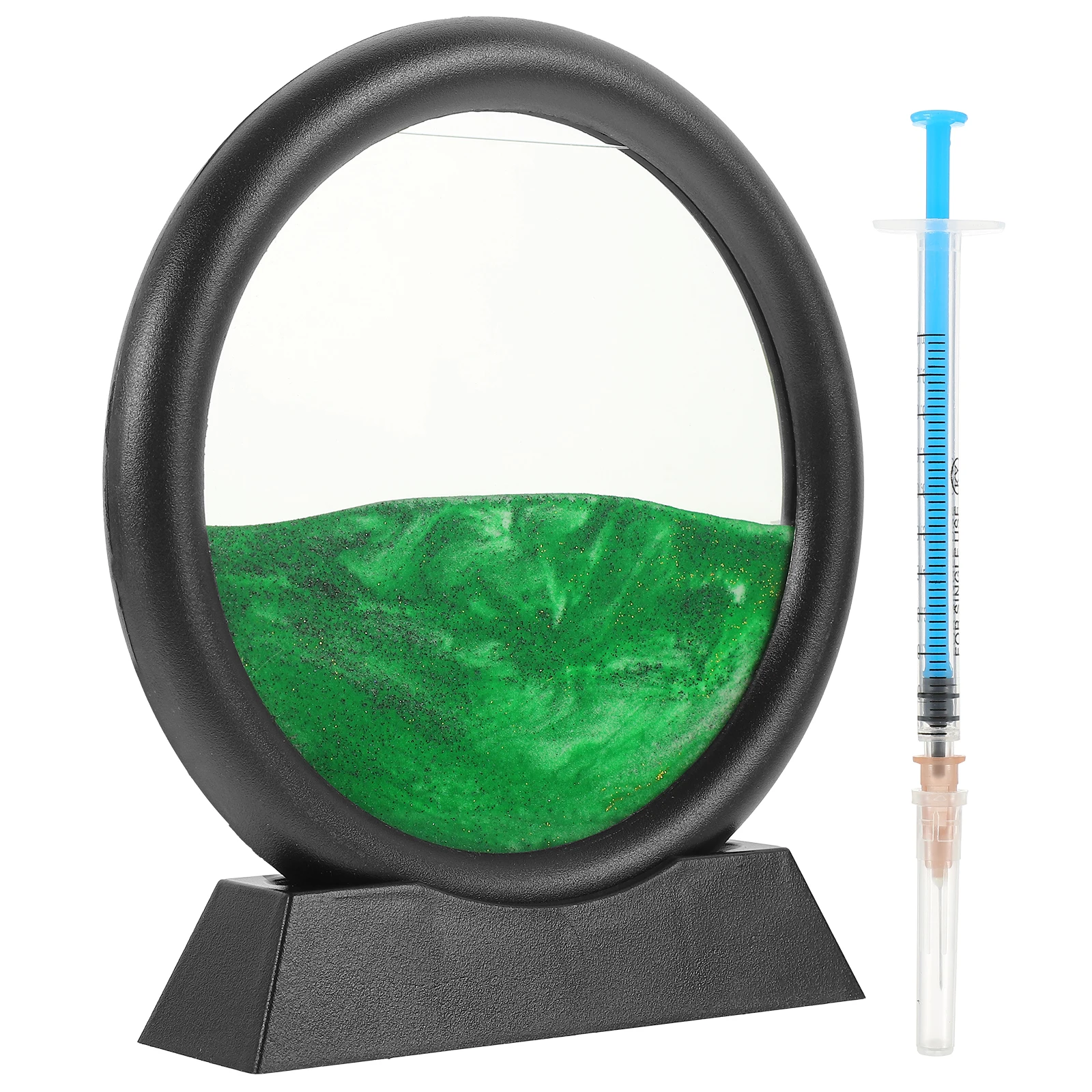 

Quicksand Painting Hourglass Sandscape Moving Picture Decorative Desktop Ornaments Decorations Picturre Glasses with Automatic