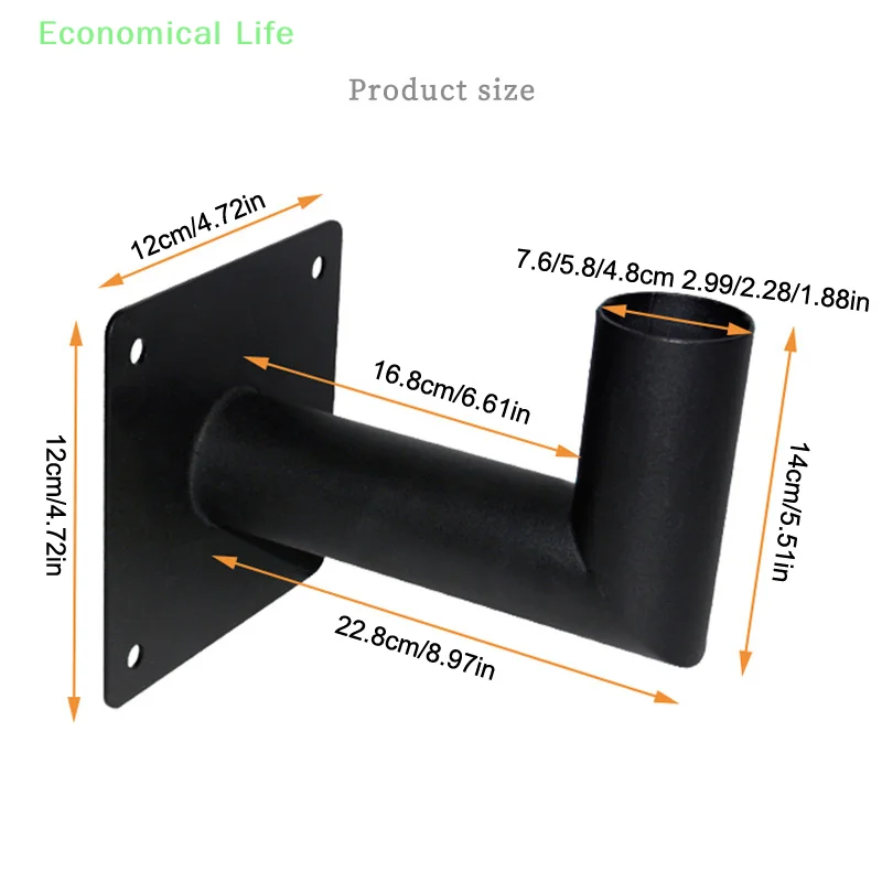 90-градусный настенный кронштейн с 2 3/8-дюймовыми L-образными настенными шиповыми адаптерами для противоскользящих светильников, подходит для наружного светодиода