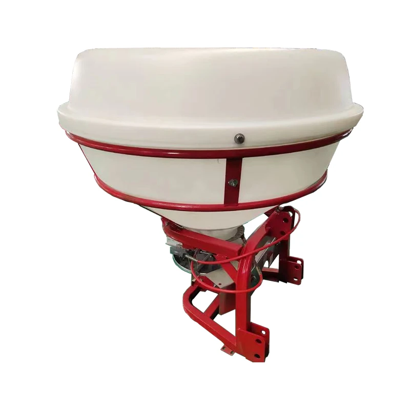 

Outstanding quality farm machinery tractor Three point hanging plastic bucket spreader fertilizer applicator