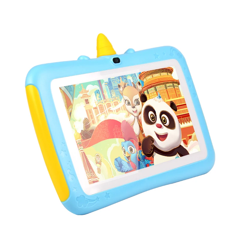 Tablette éducative pour enfants, forme animale, tablette d'apprentissage pour enfants, cadeaux pour enfants, Android 11.0, nouveau, 7 pouces, 16 Go