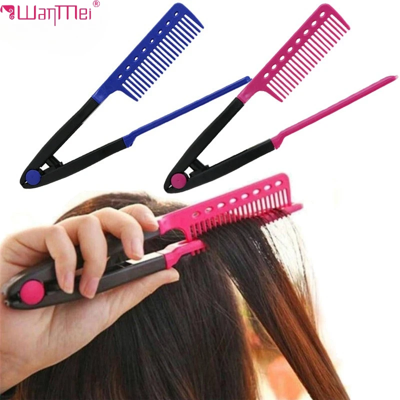 1Pcs Folding straight hair comb Anti-static Portable hair care comb DIY styling comb curly hair comb straight hair comb