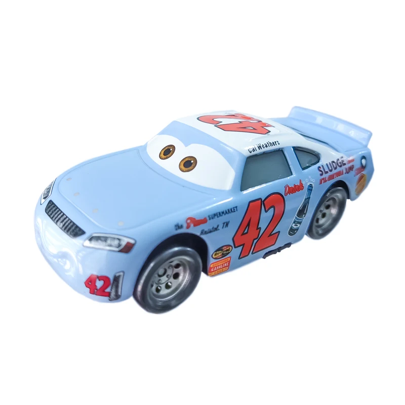 Disney Pixar Cars 2 3 Lightning McQueen Agent Mater Jackson Storm Ramirez 1:55 Diecast Vehicle Metal Alloy Boy Kid Toys Gift