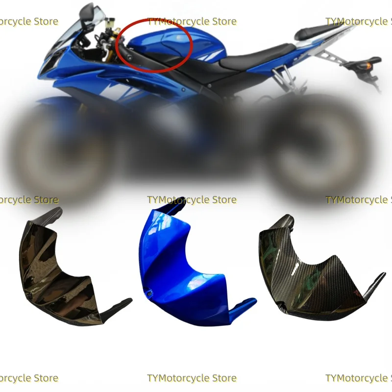 

Передняя крышка для бензобака, передняя полузащитная Крышка для Yamaha YZF-R6 YZF R6 YZFR6 2008 2009 2010 2011 2012 2013-2016