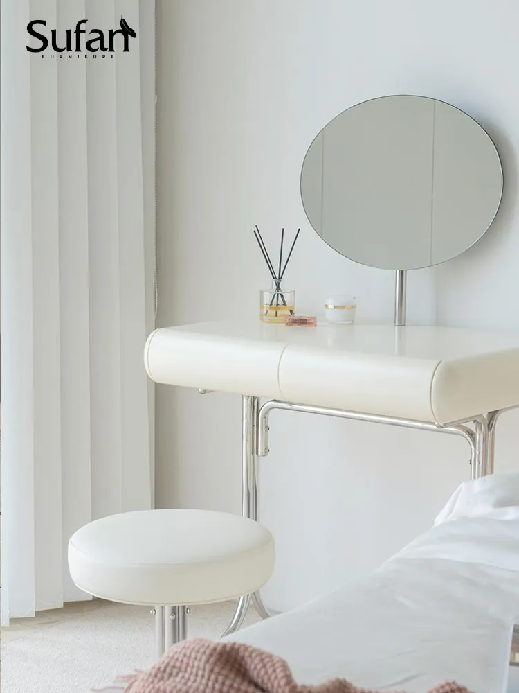 Designer Estilo Retro Dresser, Maquilhagem do quarto, Dressing Stool