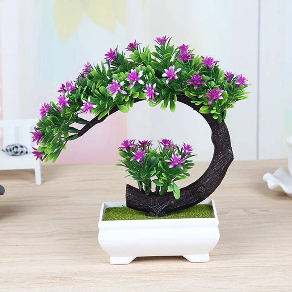

Artificial Potted Green Plants High-Density Simulated Decor for Home Office Windowsill Coffee Table Relaxation Eye Fatigue