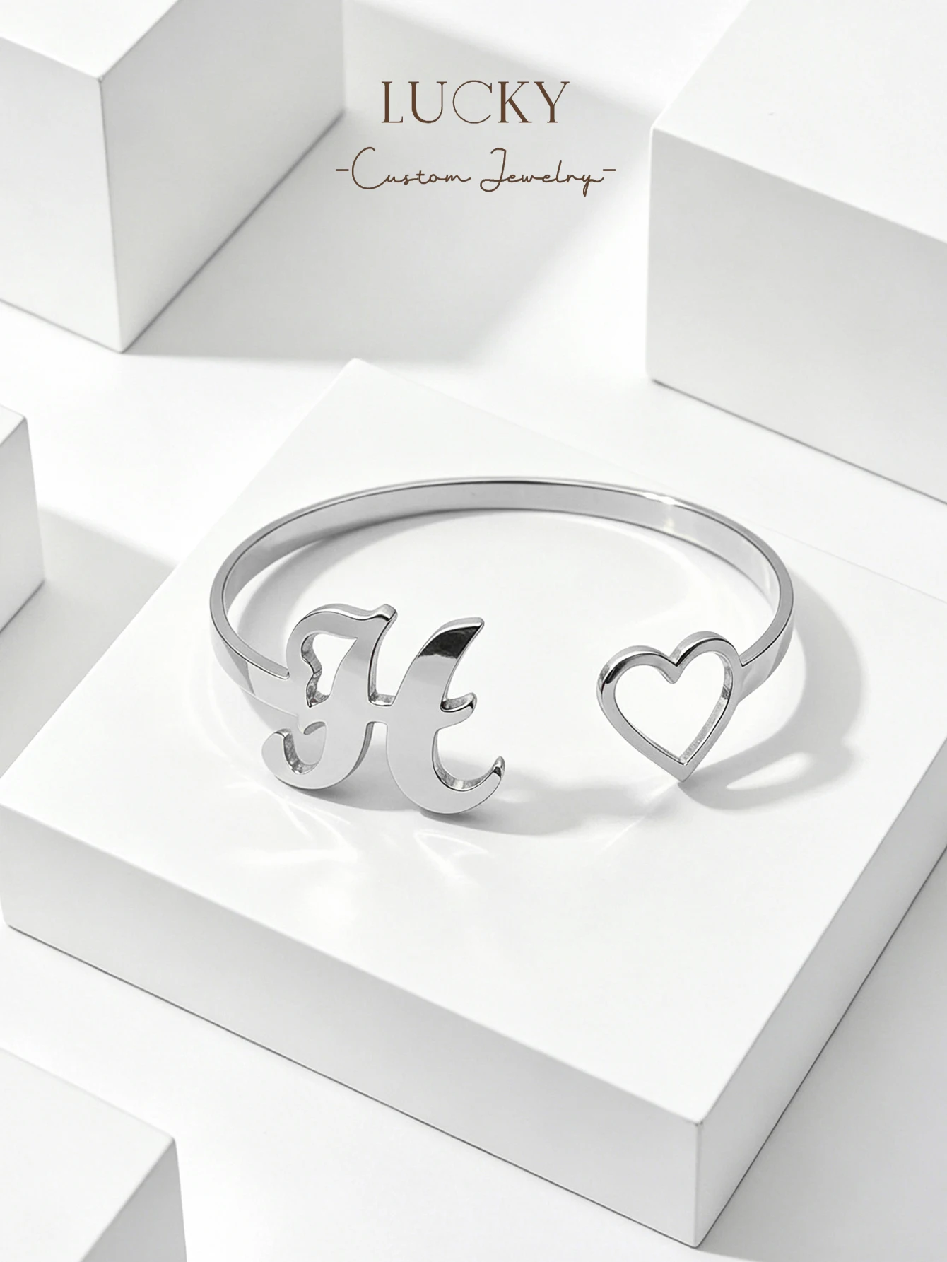 Customizable Women's Name Bracelet, Simple Daily Style Gift