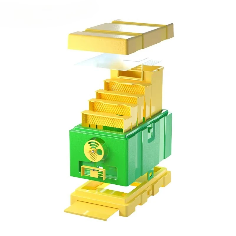 Plastic Beehive Queen Bee Mini Mating Nuc Beehive Box 4 Frames Nuc Boxes