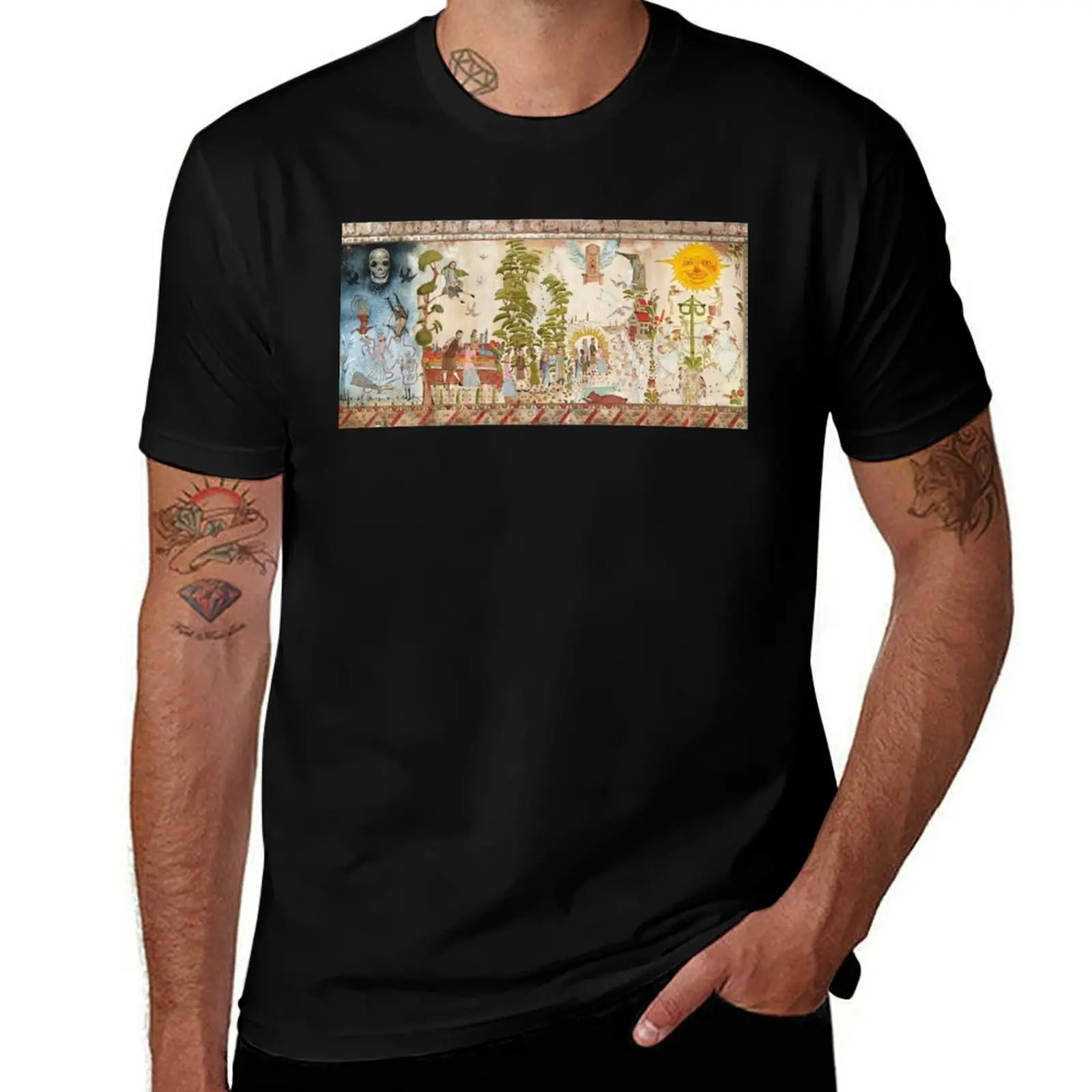 

MIDSOMMAR MURAL T-Shirt man clothes plus size clothes mens clothes