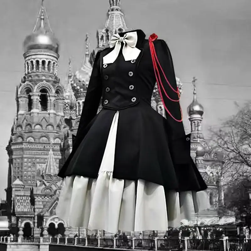 

Medieval Renaissance Gothic dress cosplay costume noble stage gown punk cosplay outfit for Halloween