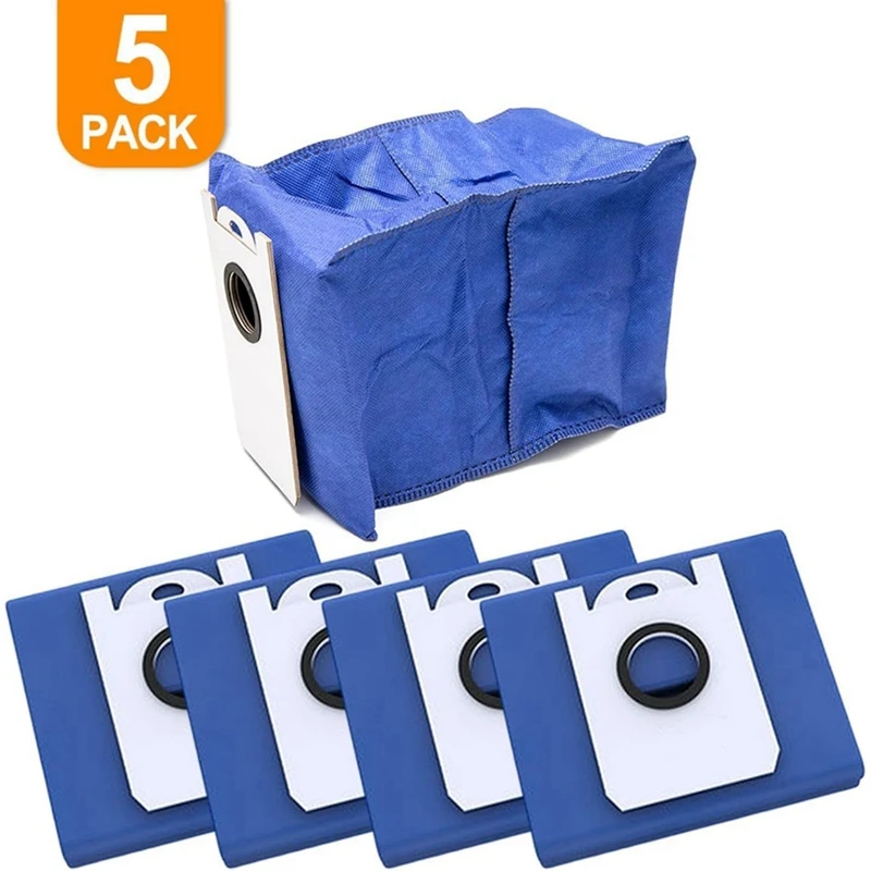 Vendita calda-5 Pack Sacchetti per la polvere di ricambio per Bobsweep RC400 Dustin e per accessori per aspirapolvere robot Orb-I