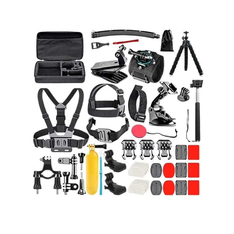 

Подходит для Gopro12 Dajiang Action4 Sports Camera Outdoor Accessories Suit 50 в 1