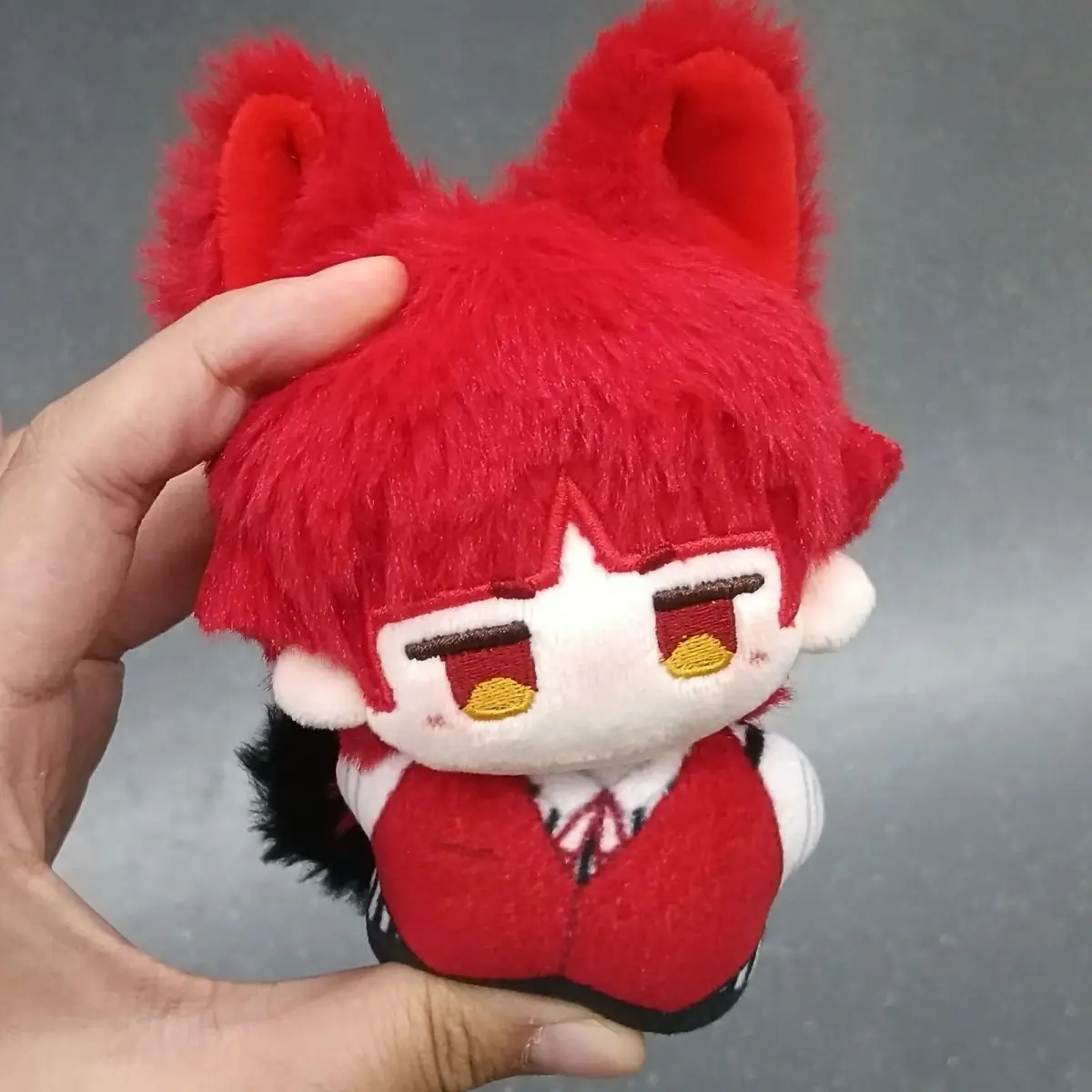 Opera Cute Nunu Body 10cm Plush Cotton Doll Pendant Toys With Ear Tai Cosplay Anime Dango Gift