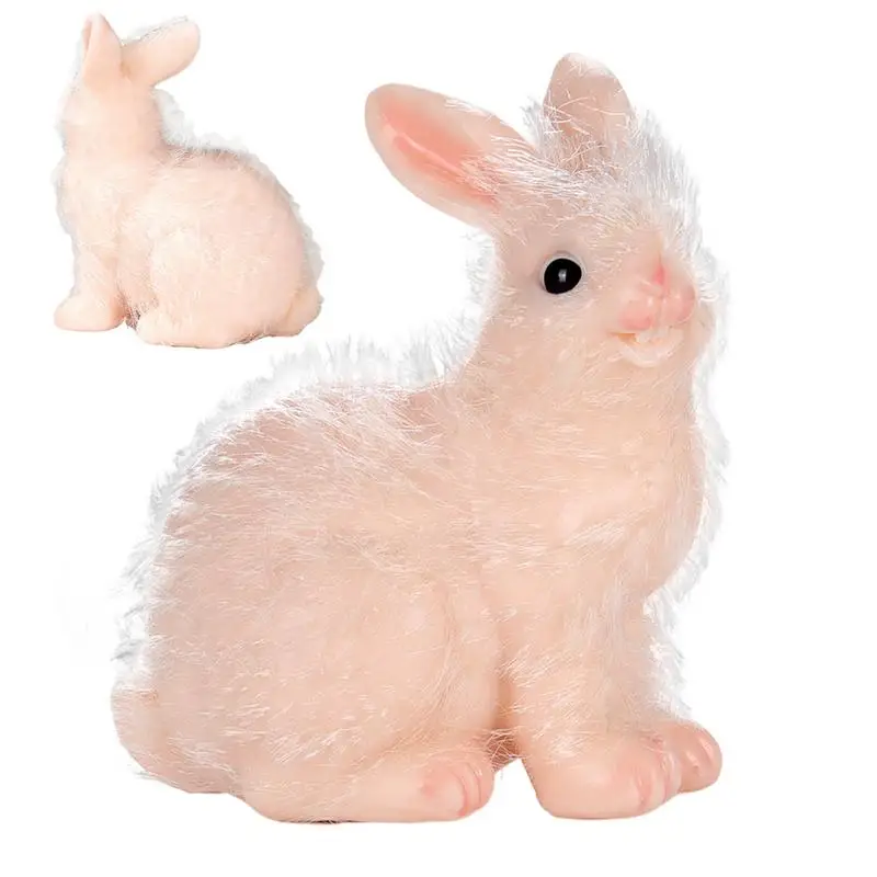 

Reborn Doll Animal Bunny Fidget Toys Lovely Soft Silicone Rabbit Stress Relief Toy For Party Favors Decorative Props Room