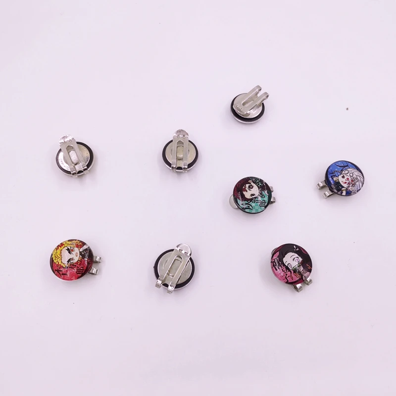 Cute Golf Ball Marker With Magnetic Hat Clip Demon Slayer Style VARIOUS DESIGNS