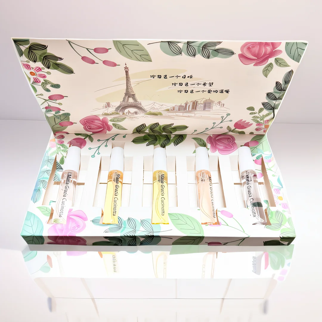 Women's perfume gift set, test tube, sample, Mother's Day, Christmas, Valentine's Day gift, light fragrance, lasting fresh, suit