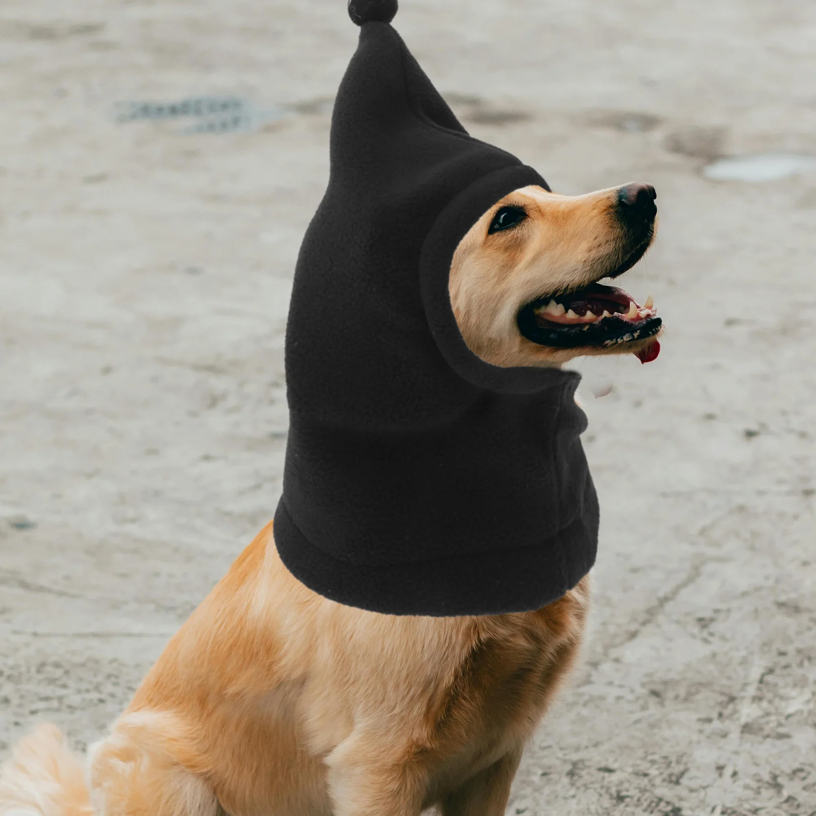 

Pet Funny Dog Hat Transformation Knitted Warm Hat Ear Holes Costume for Cats Small Dogs Winter Cat Bonnet Cool Dog Cap
