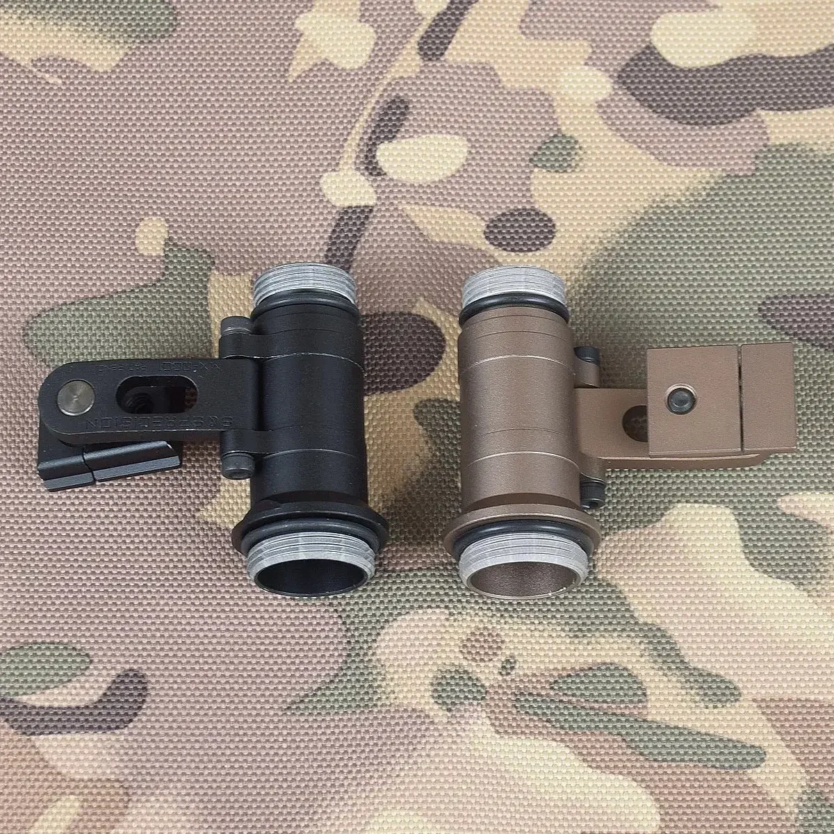 Tratical broń pistolet uchwyt na latarkę do kasku ARC szyna Picatinny Surefire M300B M300C M300V seria Scout IR mocowanie światła stroboskopowego