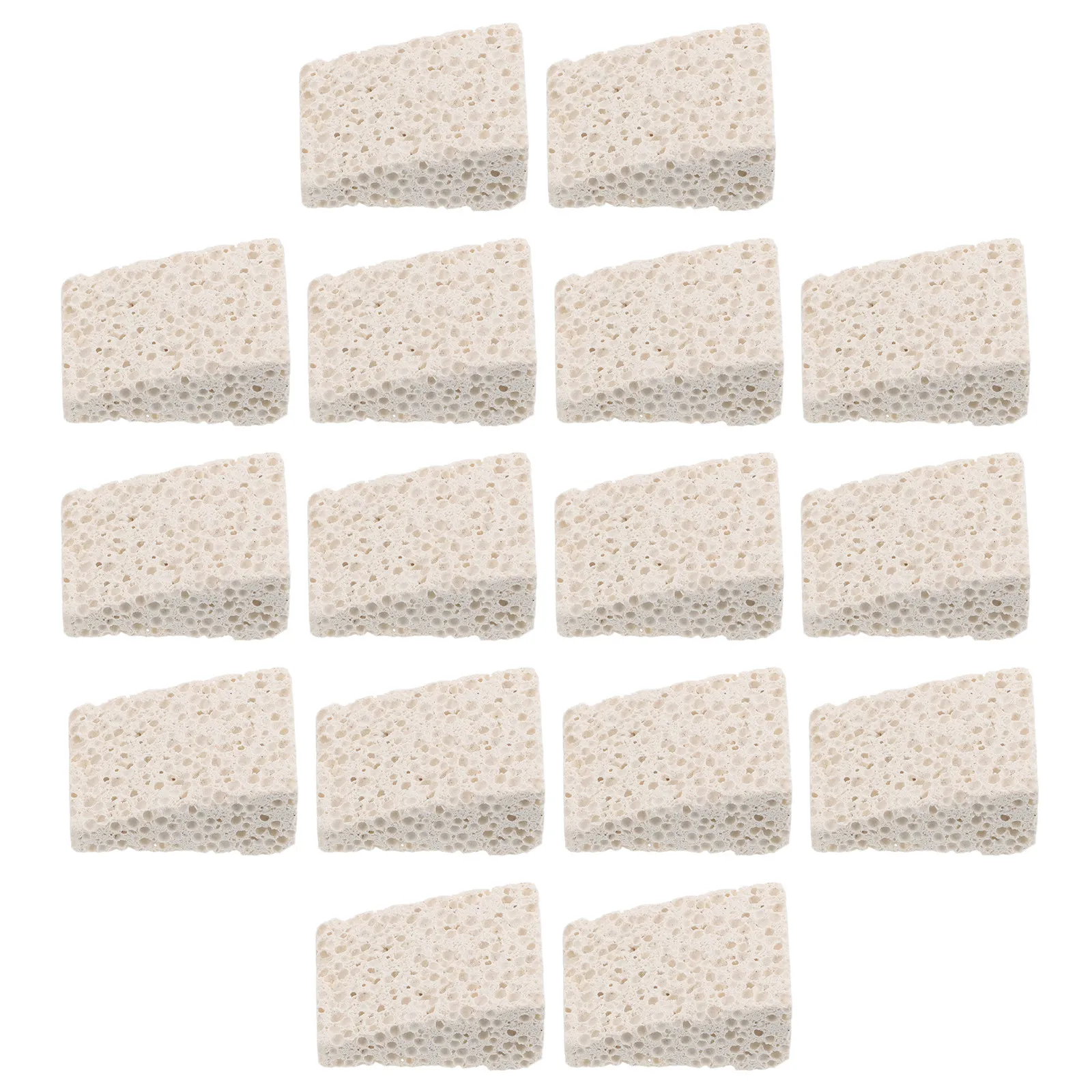 30Pcs Kiln Wire Gasket High Temperature Stability Pottery Kiln Element Mounting Pad Ceramic Heating Element Accessories