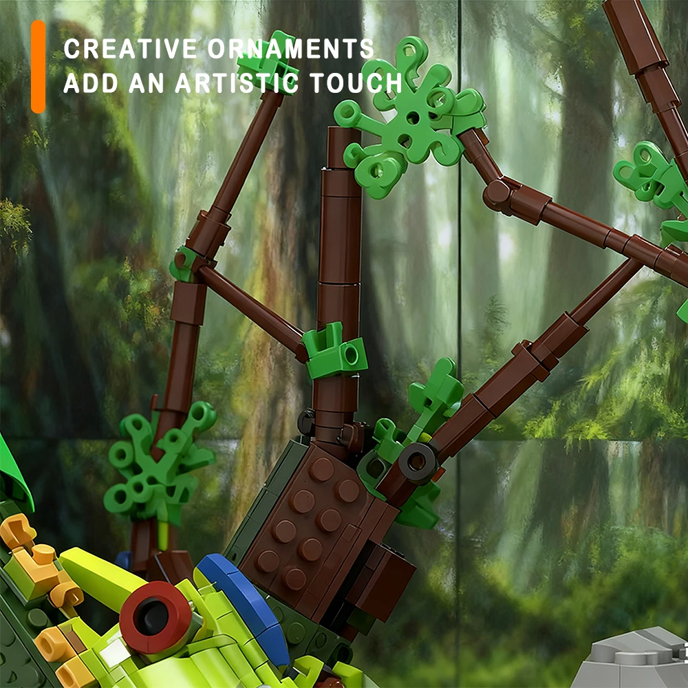 Tropical Incubator Building Blocks Assembly Model Bricks Sets Module Educational Toys Desktop Decor Christmas Gift For Kids