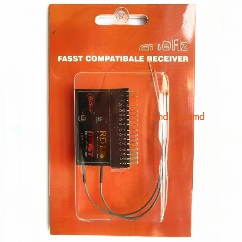16 Channel FASST Protocol RC Receiver Compatible With 14SG 16SZ 18SZ Transmitter Radio Control Model Replacement Receiver