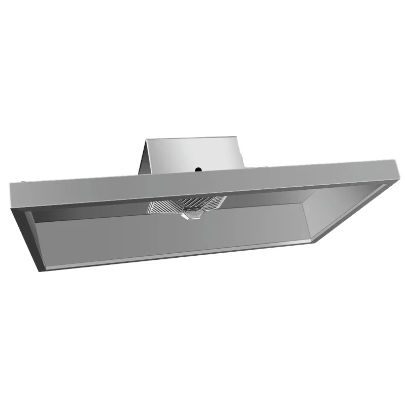 High Suction Power Commercial Electric Range Hood Stainless Steel for Small Restaurants Rural Kitchen Hotel Restaurant Supplies