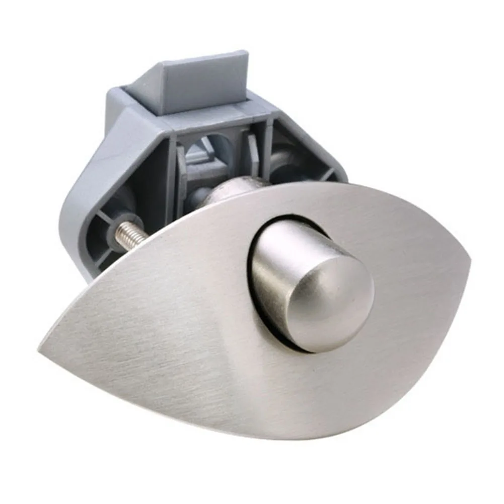 

Push Button Cabinet Latch for RV Camper Boat Car Truck Cabinet Knob Lock with Zinc Alloy Construction and Hardened Finish