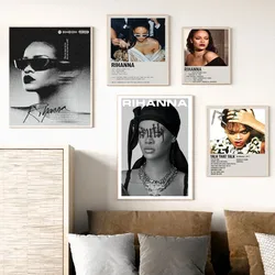 Singer R-RIHANNA DIY Sticky Poster Whitepaper Prints Posters Artwork Vintage Decorative Painting