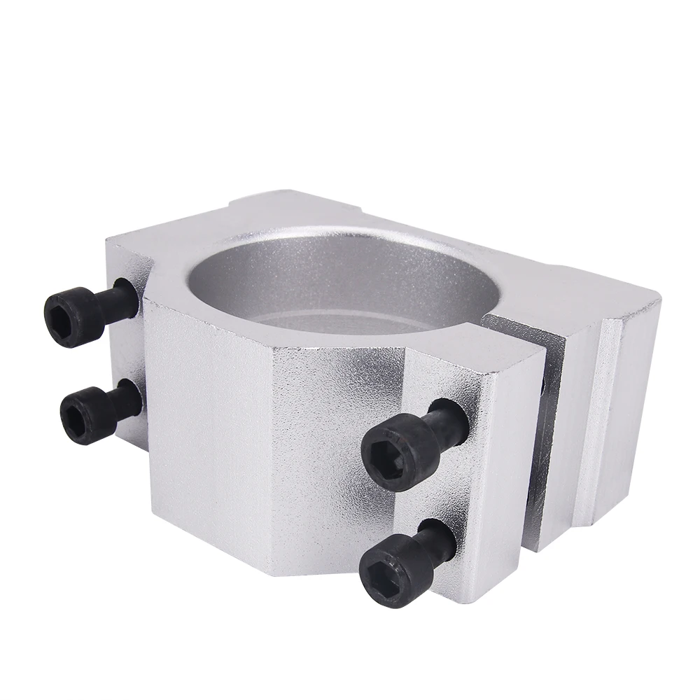 CNC Router Machine Spindle Clamp Diameter 52mm Spindle Motor Clamp for 300w 400w 500w 600w Motor Mounts Bracket.