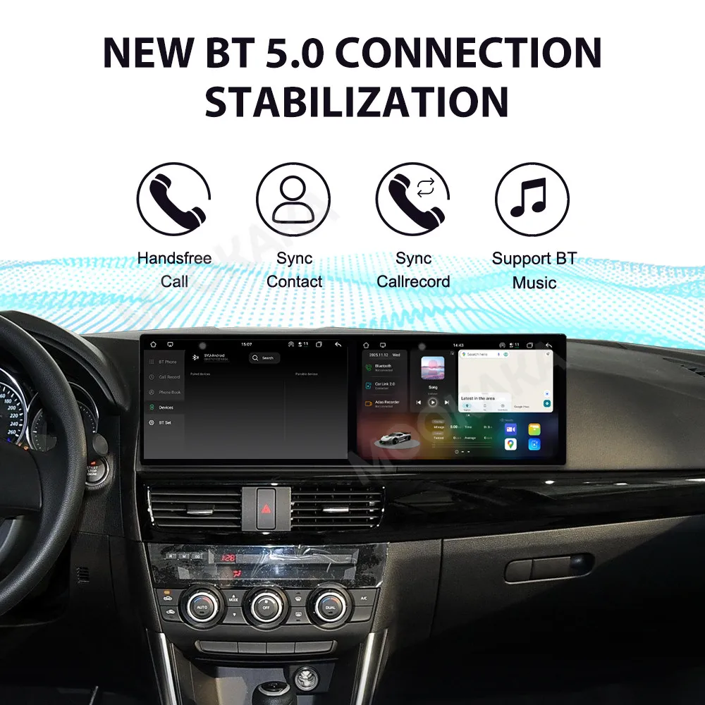 

Для Mazda CX-5 2013-2015 Android автомобильный радиоприемник мультимедийный видеоплеер беспроводной Carplay авторадио стерео GPS навигация головное устройство