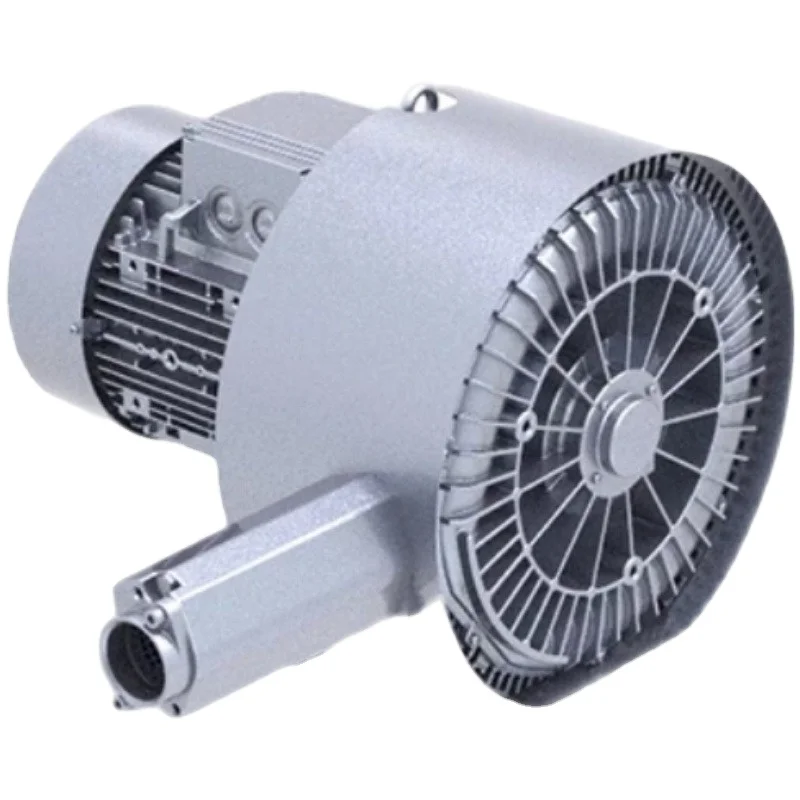 Double Impeller Vortex Air Pump Oxygenated Aeration Vortex Vacuum Pump Suction Air Bipolar High Pressure Blower