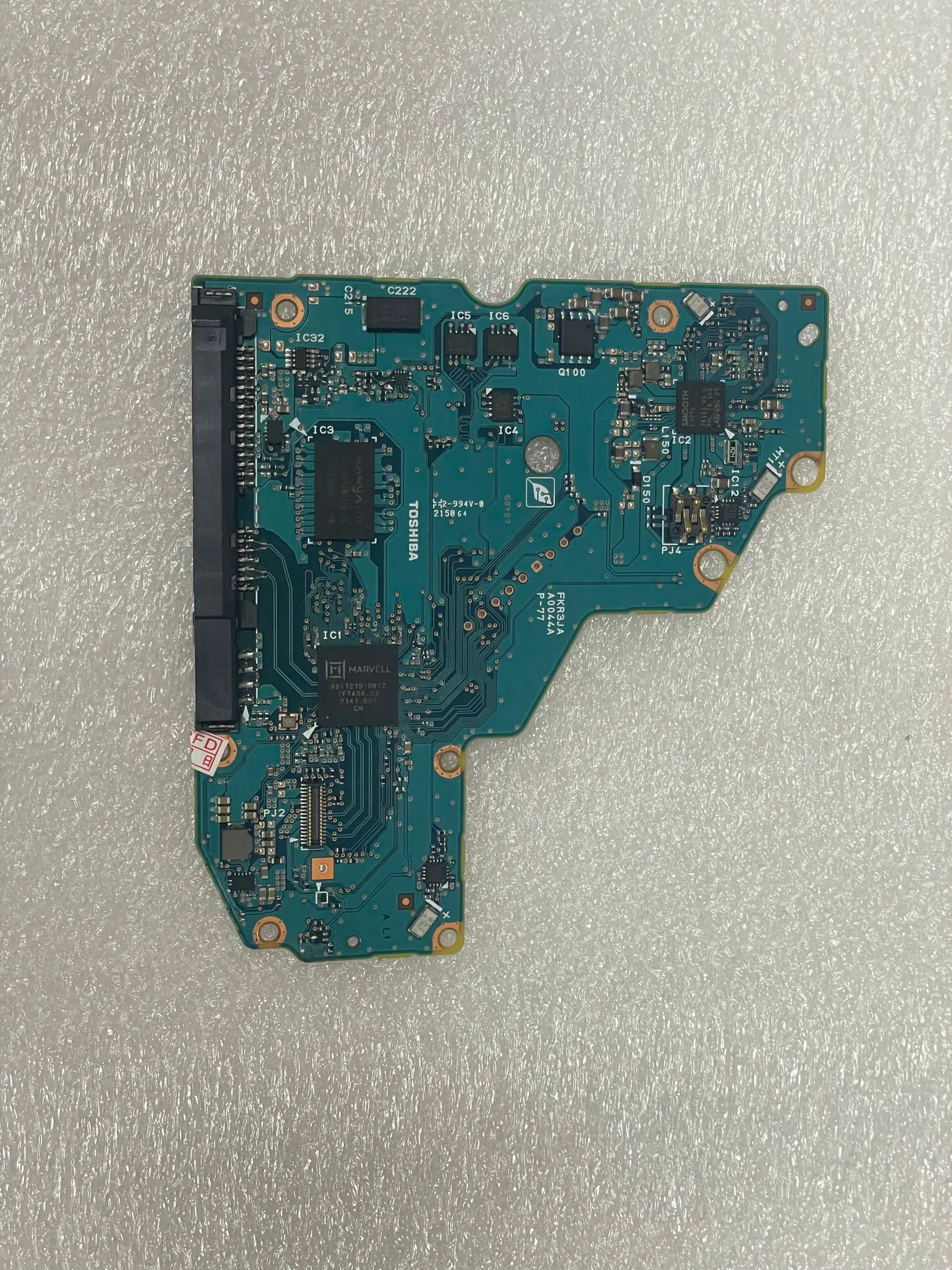 

desktop hard disk PCB g0044a measured
