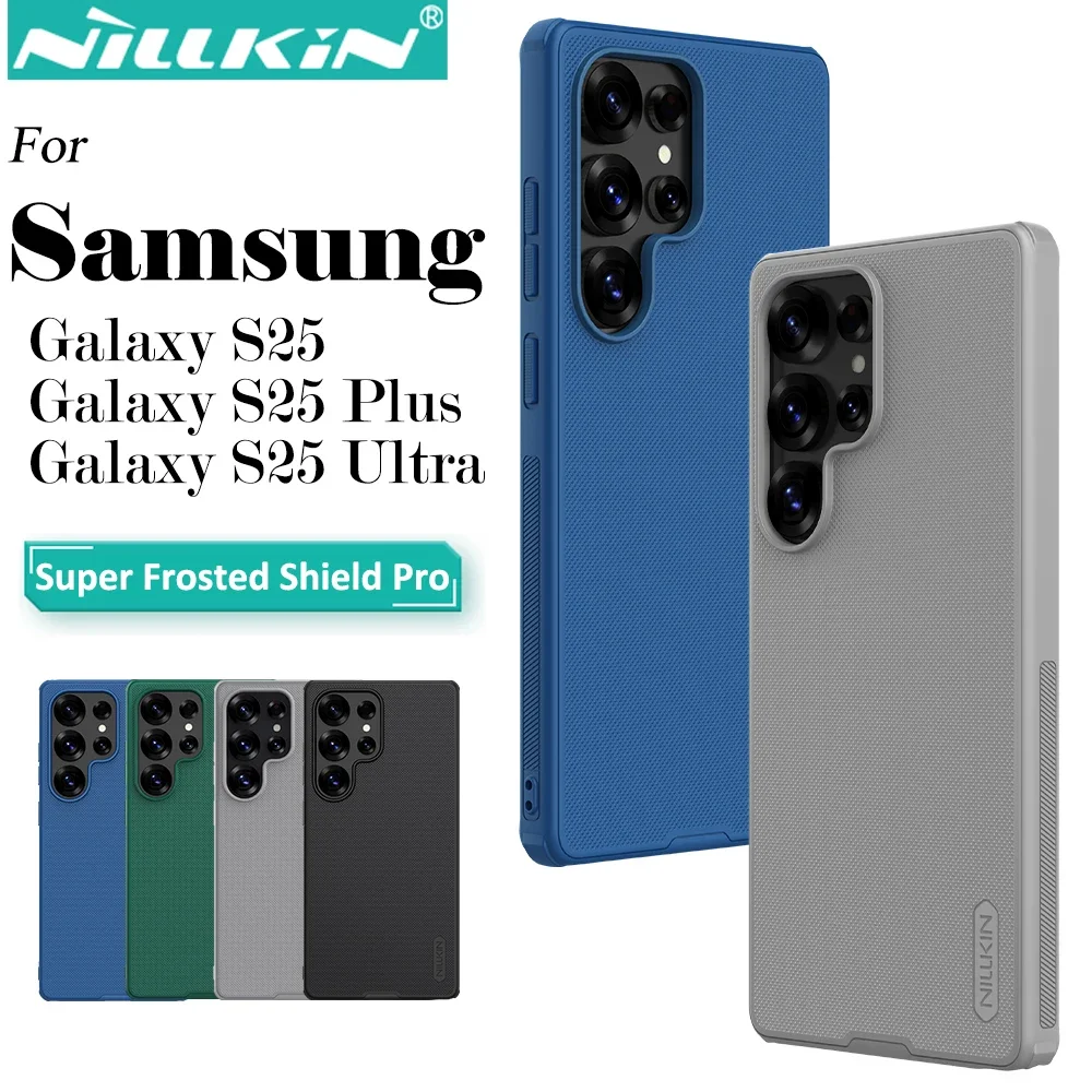 Nillkin For Samsung Galaxy S25 Ultra S25+ S25 Plus S25 Edge Series Frosted Shield Pro Phone Protection Back Case