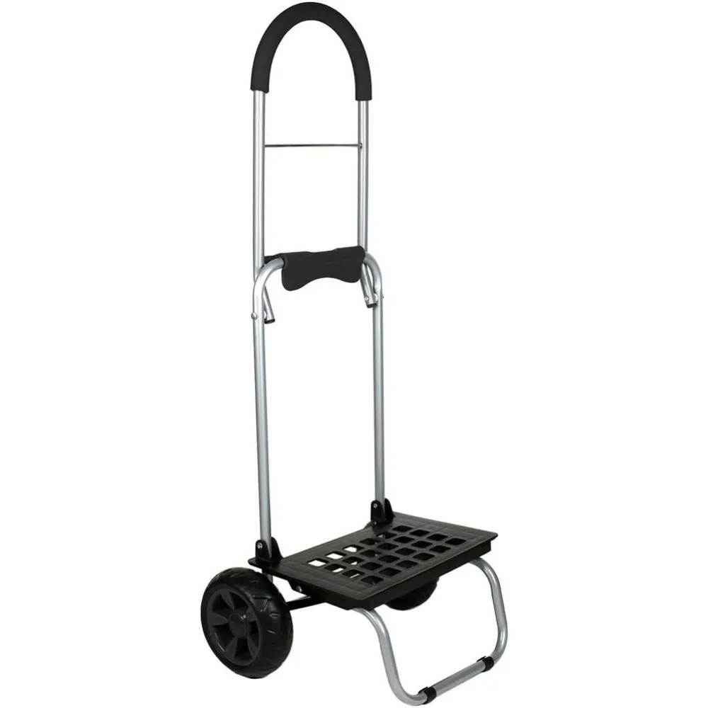 

Lightweight Hand Truck Cart for Heavy Loads, Ideal for Garden and Utility Use with Soft Grip Handle
