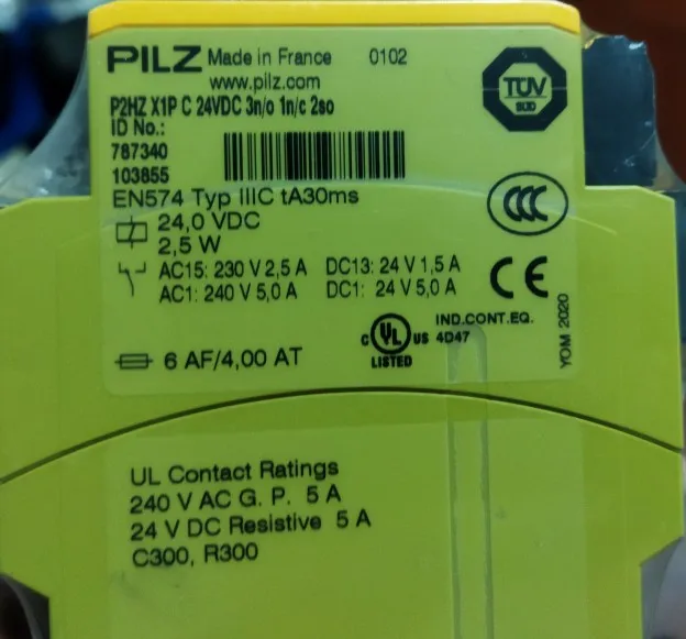 P2HZ X1P C Serial Number 787340 New Original Genuine Pilz Relay In Stock