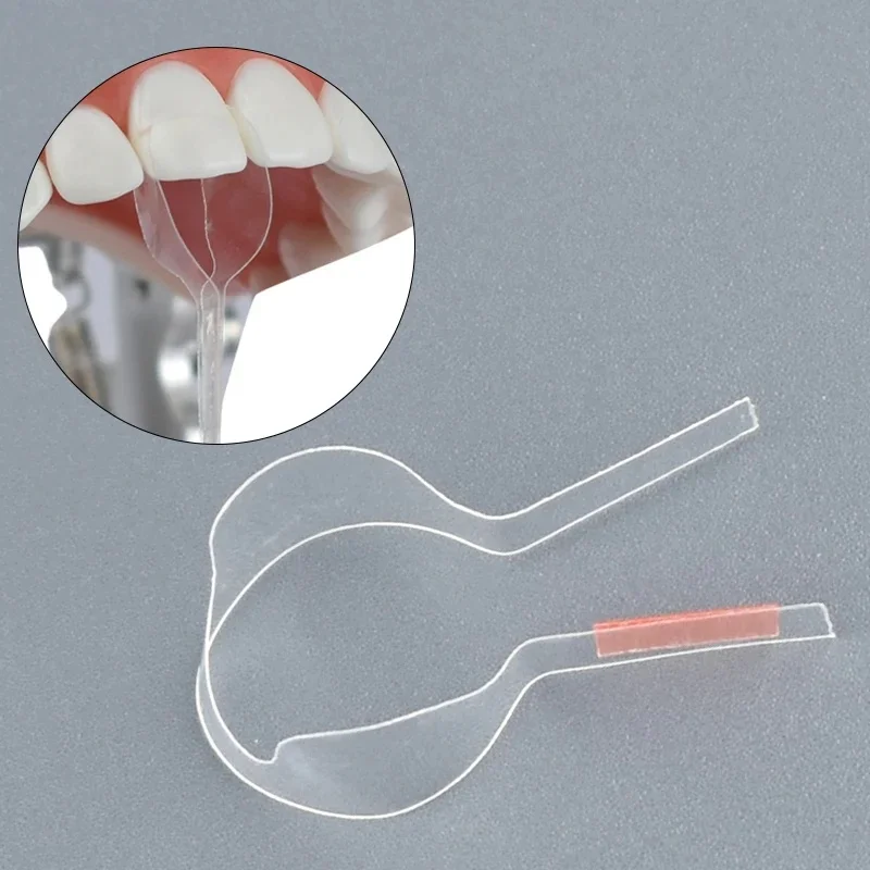 

10pcs Dental Self-Adhesive Transparent Sectional Contoured Matrix Dental Matrix Twin Matrice Dentist Polyester Matrices