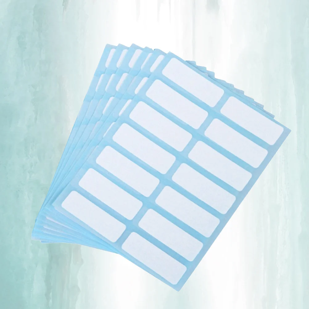 

6 шт. разноцветных самоклеящихся этикеток-стикеров, пустые бирки для маркировки цен, классификации, для офиса, школы, кухни, хранения