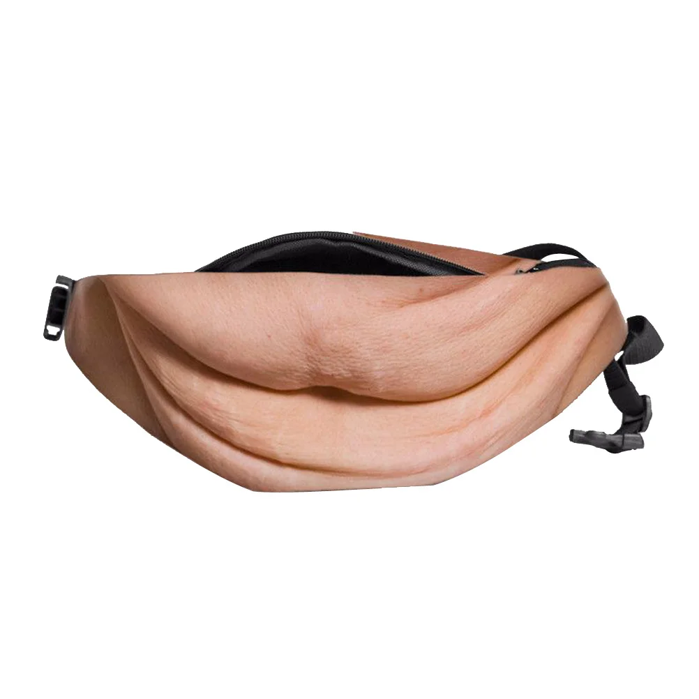 

Anti-Theft Belly Waist Bag 3D Printed Design Waterproof Pu Fanny Pack For Women Men Waistbags For Women Travel