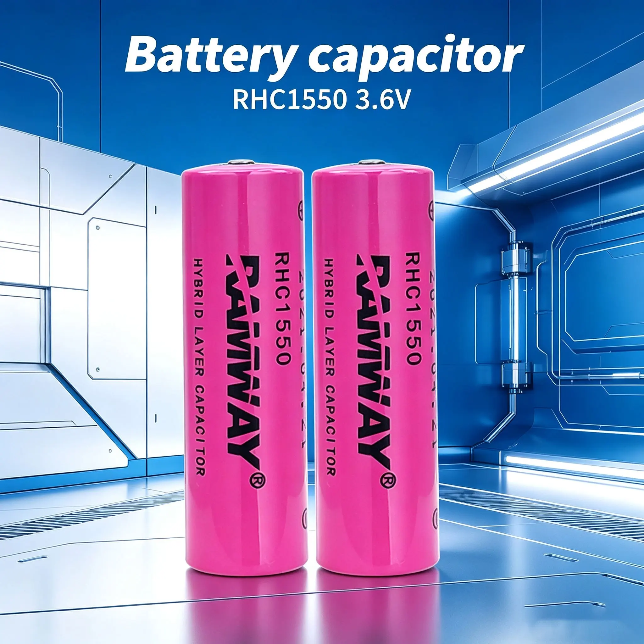 RAMWAY RHC1550 3.6V rechargeable battery capacitor intelligent water meter flowmeter ETC equipment locator smoke alarm