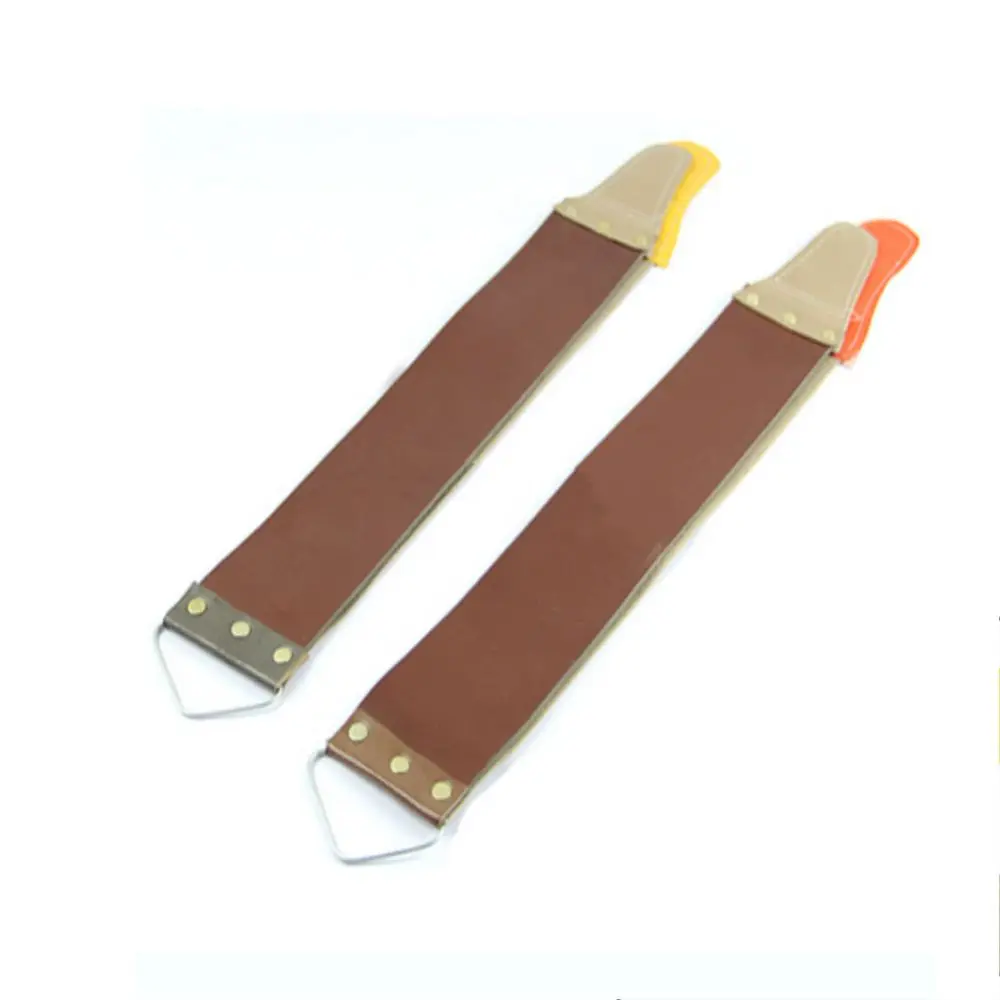 Practical Useful New Leather 1 Pcs Sharpener Open Straight Sharpening Razor Sharpening Canvas Strop for Barber