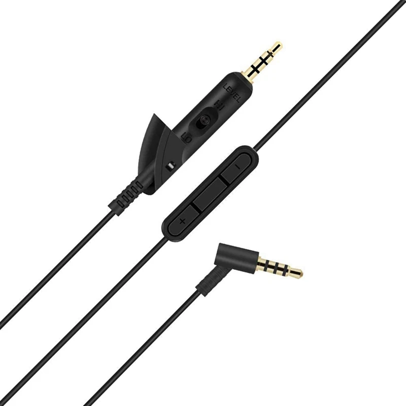 Replacement Headphone Audio Cable Cord With Mic Volume Control For Quiet Comfort2 QC15/QC2 Headphone