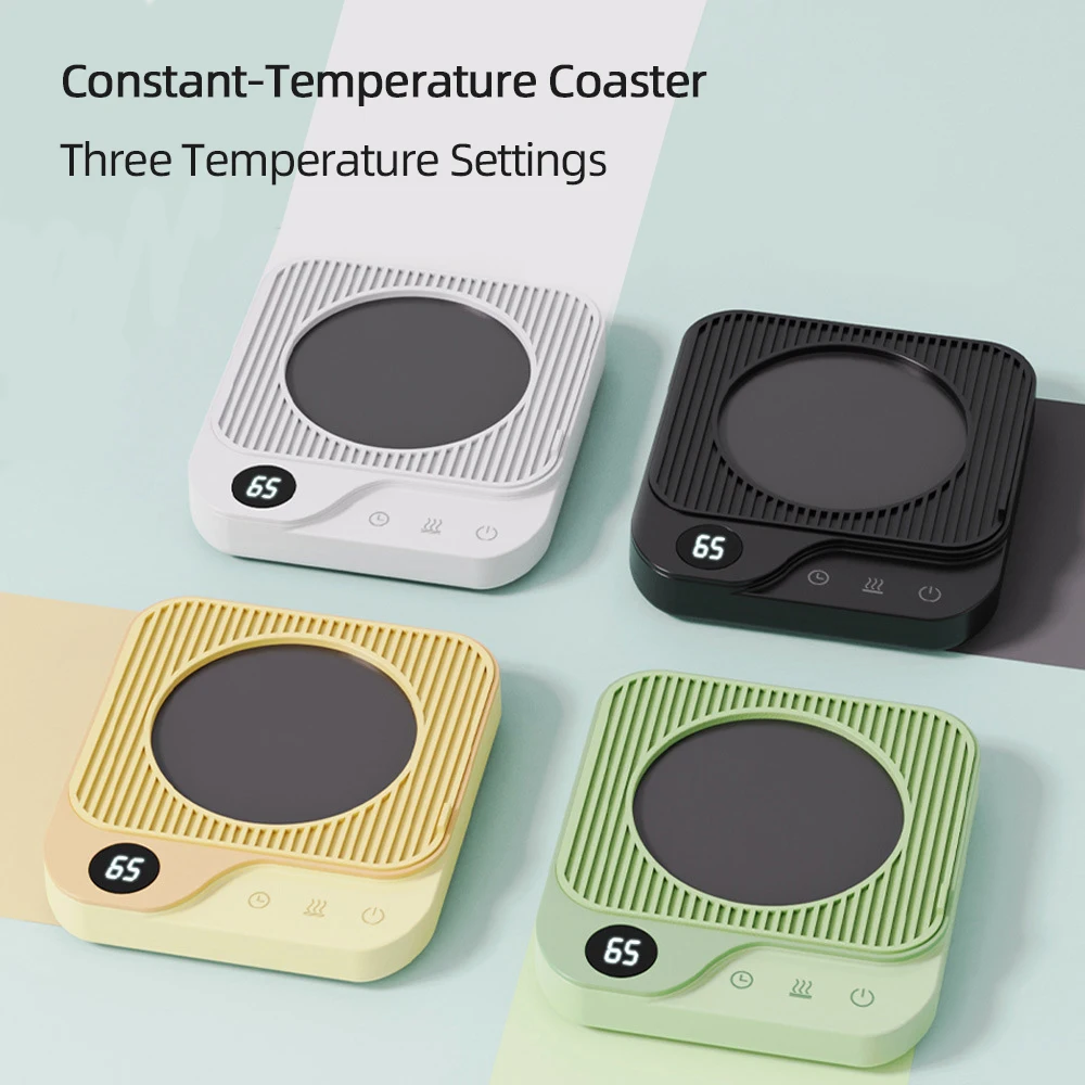 30W 커피 머그 워머 컵 히터 가열 패드 전기 핫 플레이트 3단계 온도 조절 워머 코스터 (우유, 차, 물용) 220V