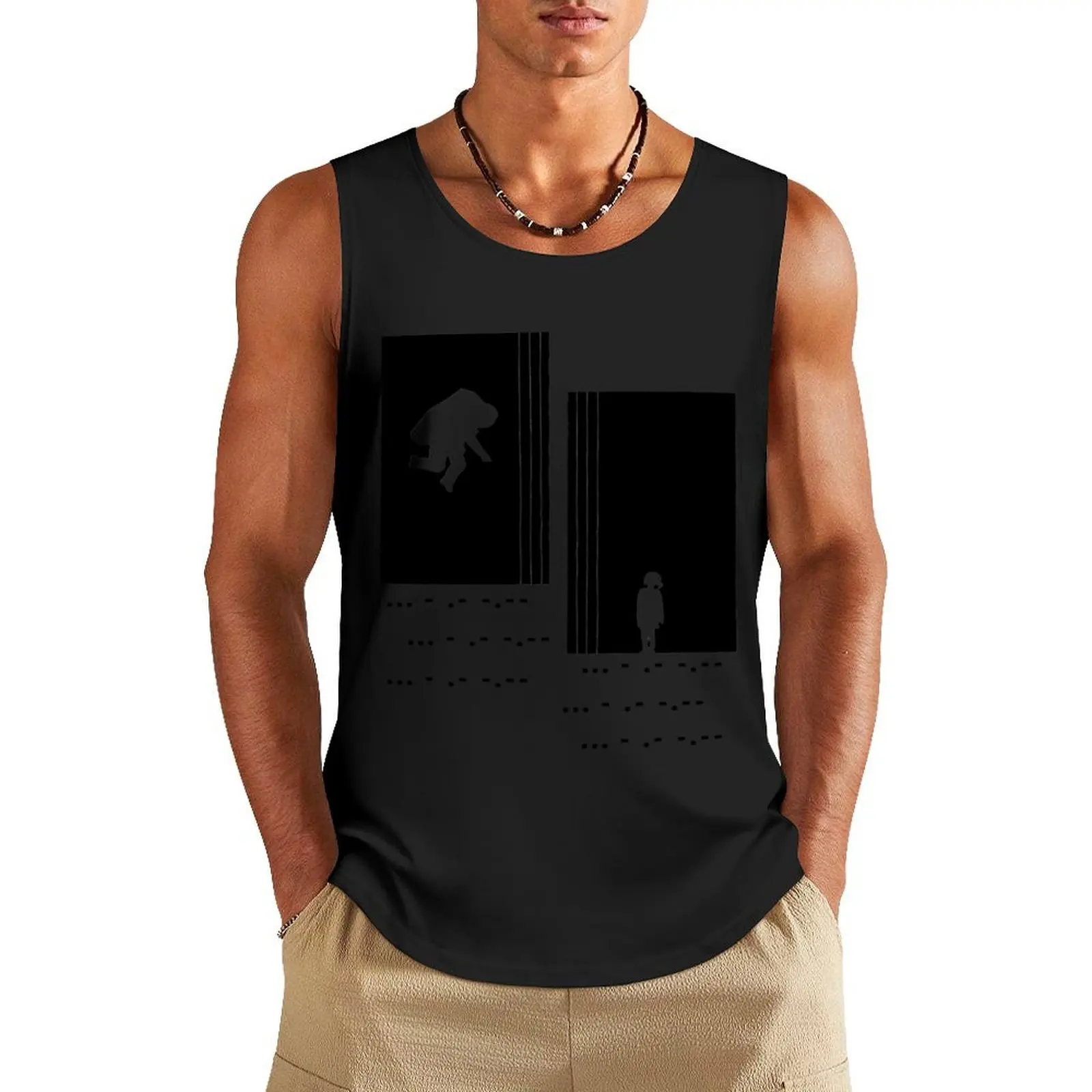 

Interstellar Tank Top Men's summer clothes sleeveless t-shirts for men anime clothes