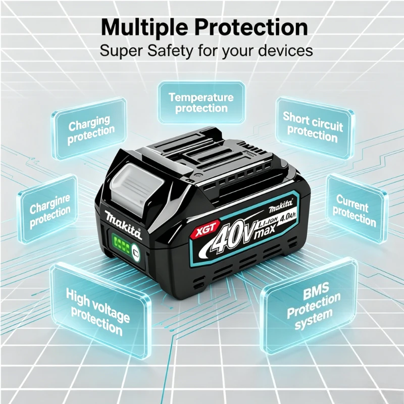Makita Power Tools Xgt - Bateria Recarregável Makita 40V XGT 4.0Ah