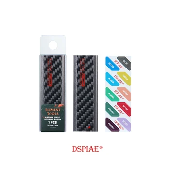 DSPIAE-tablero de lijado de fibra de carbono CFB-25, herramientas abrasivas, tablero de molienda, lijado manual, negro, nuevo